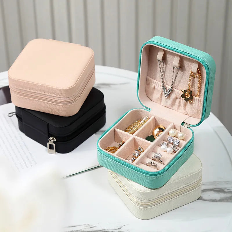 Simple Macaroon Jewelry Box For Travel