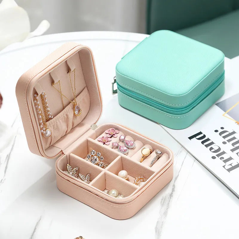 Simple Macaroon Jewelry Box For Travel